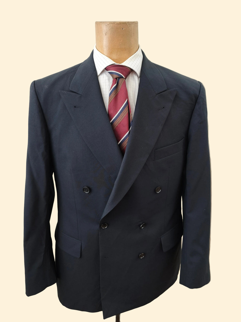 Veste croisée Burberry - 100% laine - 52