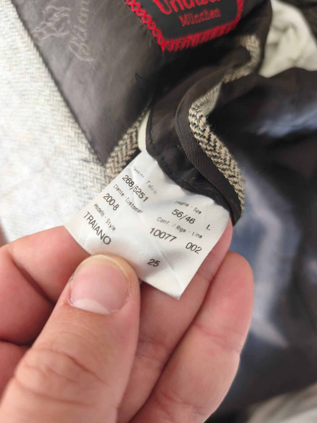 Veste sport BRIONI - laine lin soie - 56