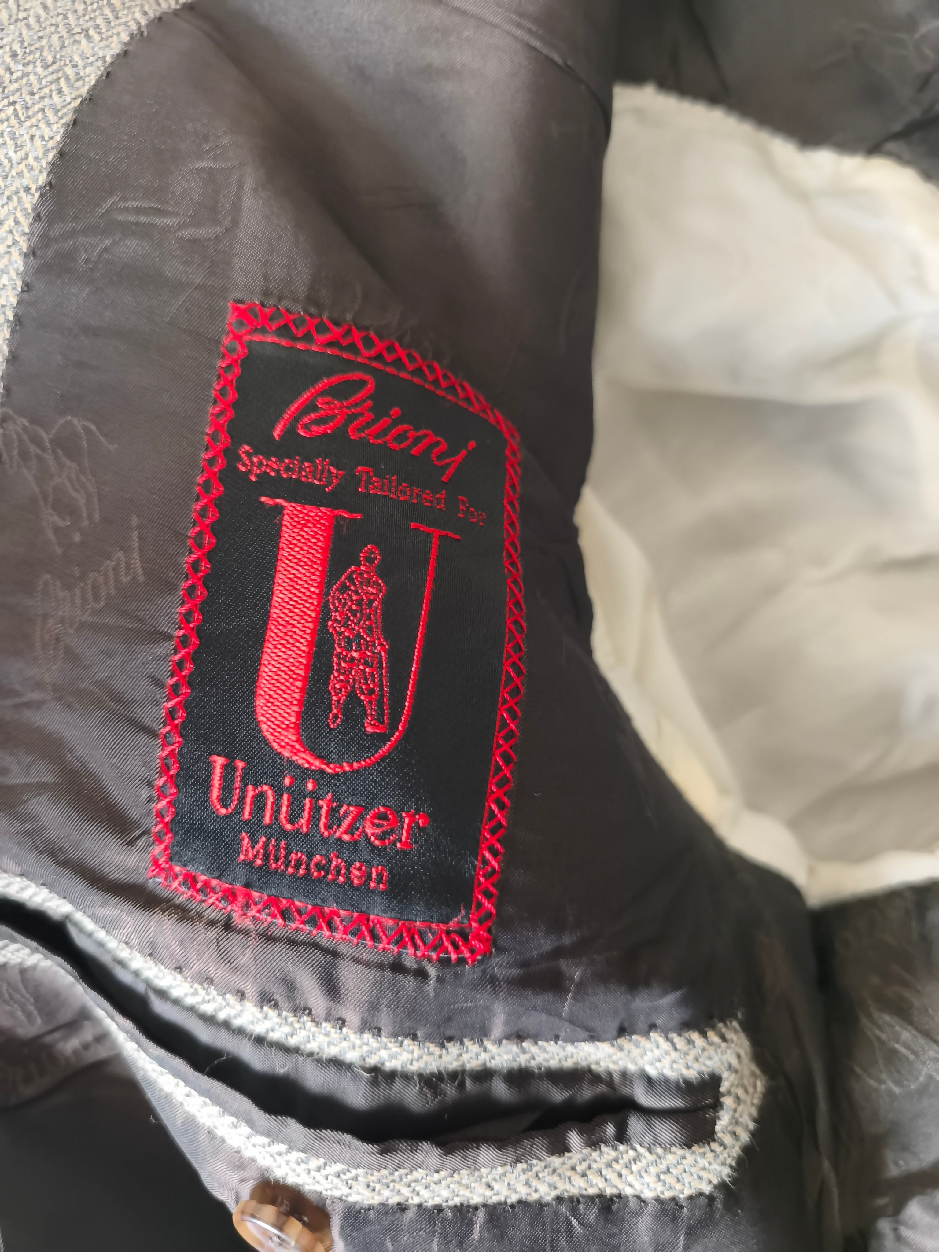 Veste sport BRIONI - laine lin soie - 56