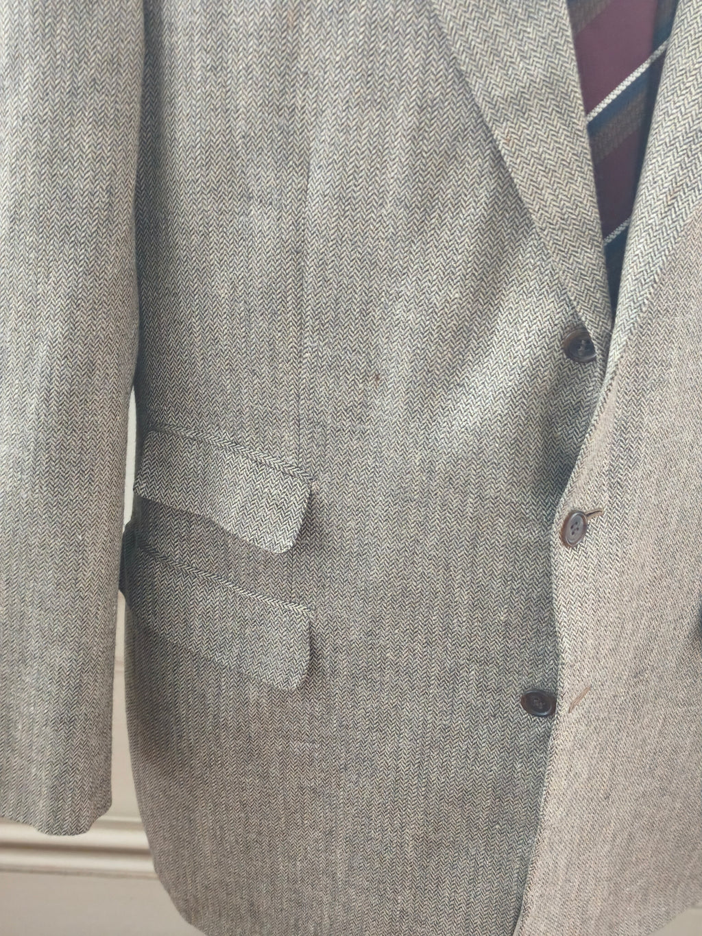 Veste sport BRIONI - laine lin soie - 56