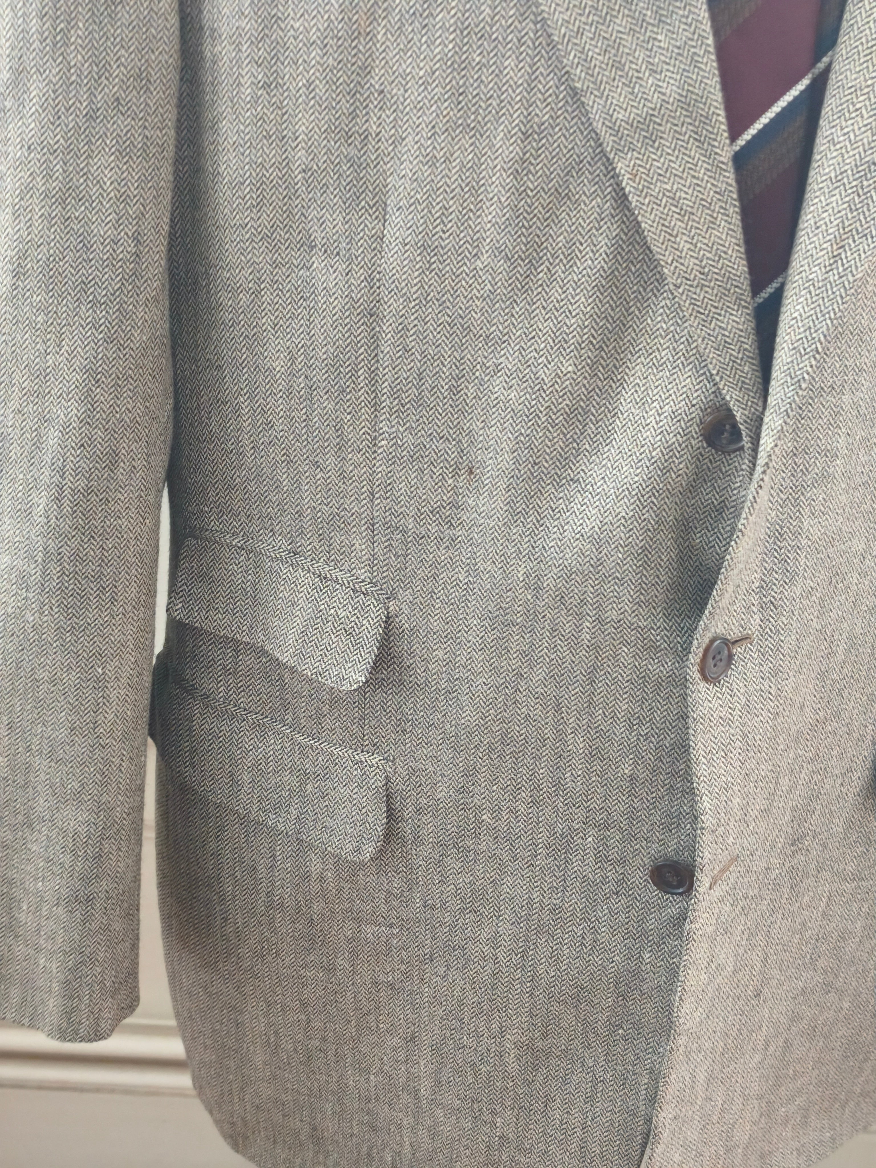 Veste sport BRIONI - laine lin soie - 56