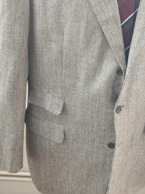 Veste sport BRIONI - laine lin soie - 56