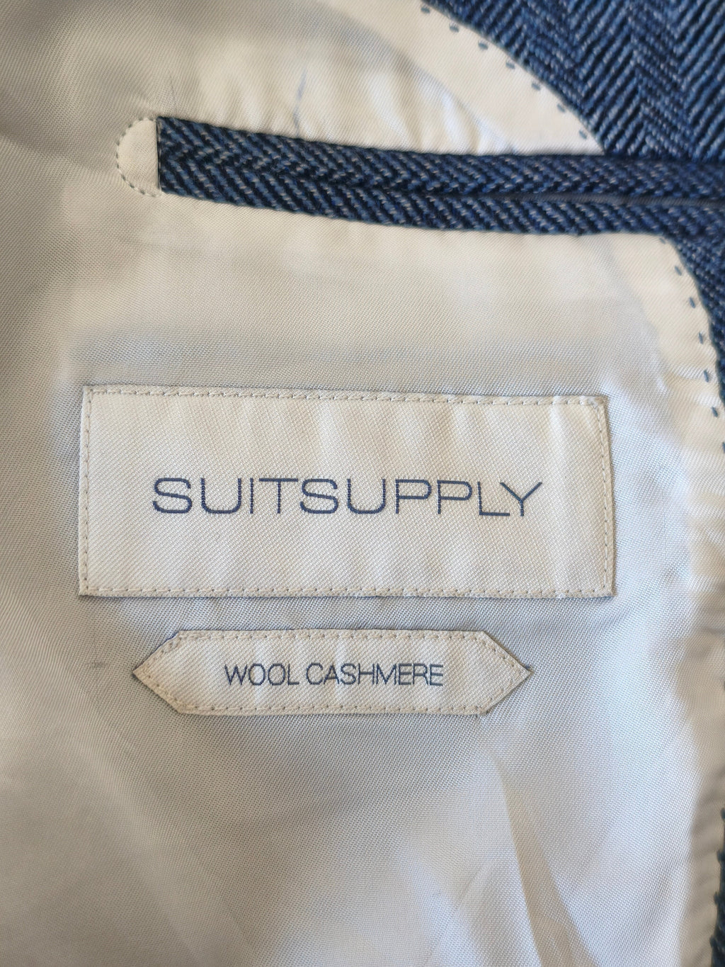 Veste Suitsupply - 54 Long - Laine et cachemire E. Thomas