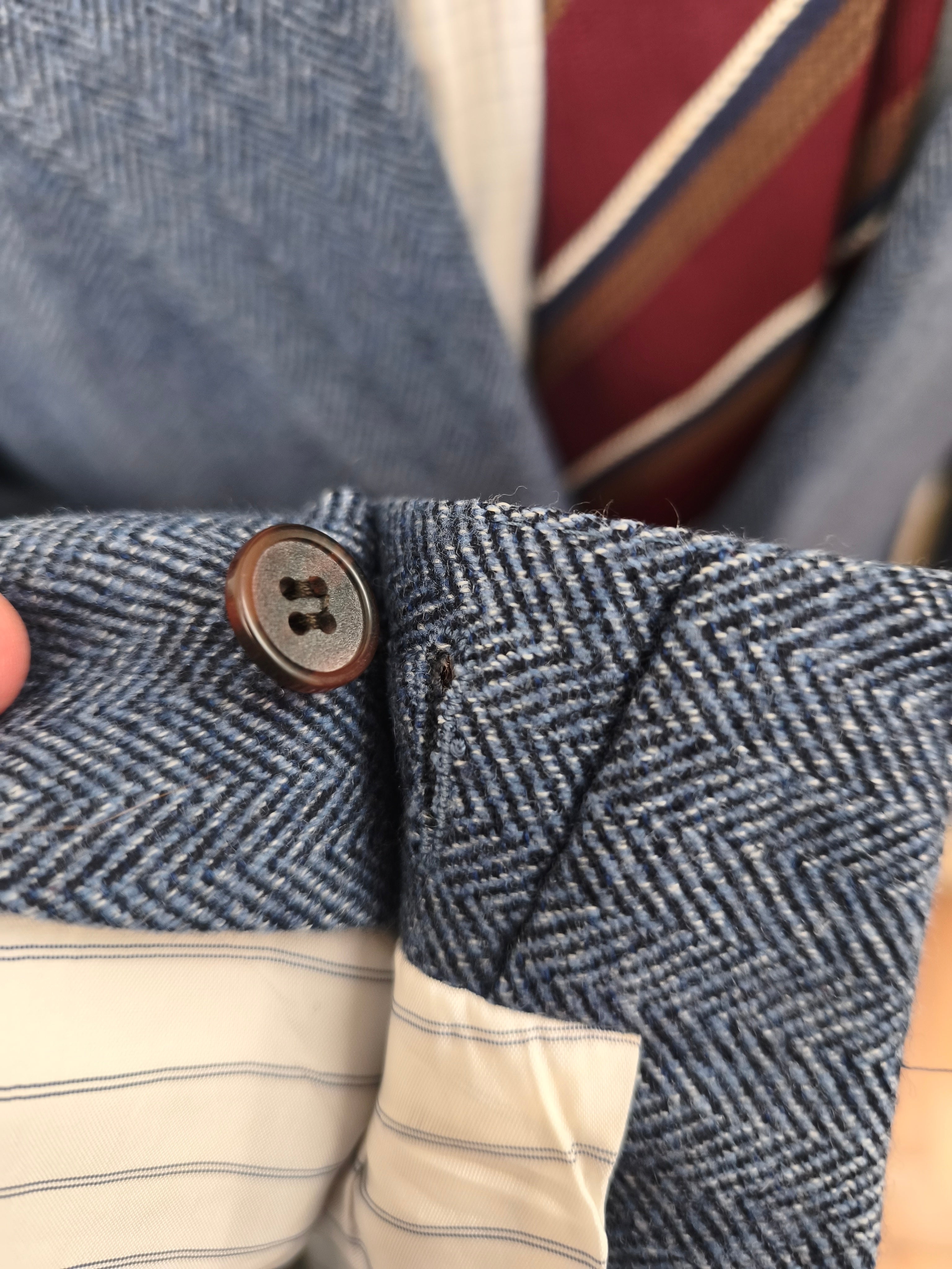 Veste Suitsupply - 54 Long - Laine et cachemire E. Thomas