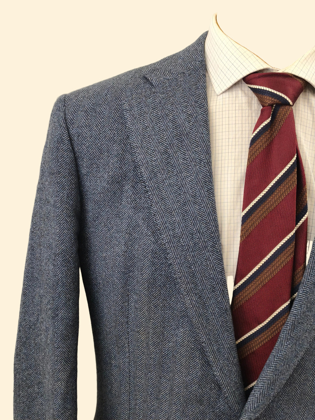 Veste Suitsupply - 54 Long - Laine et cachemire E. Thomas