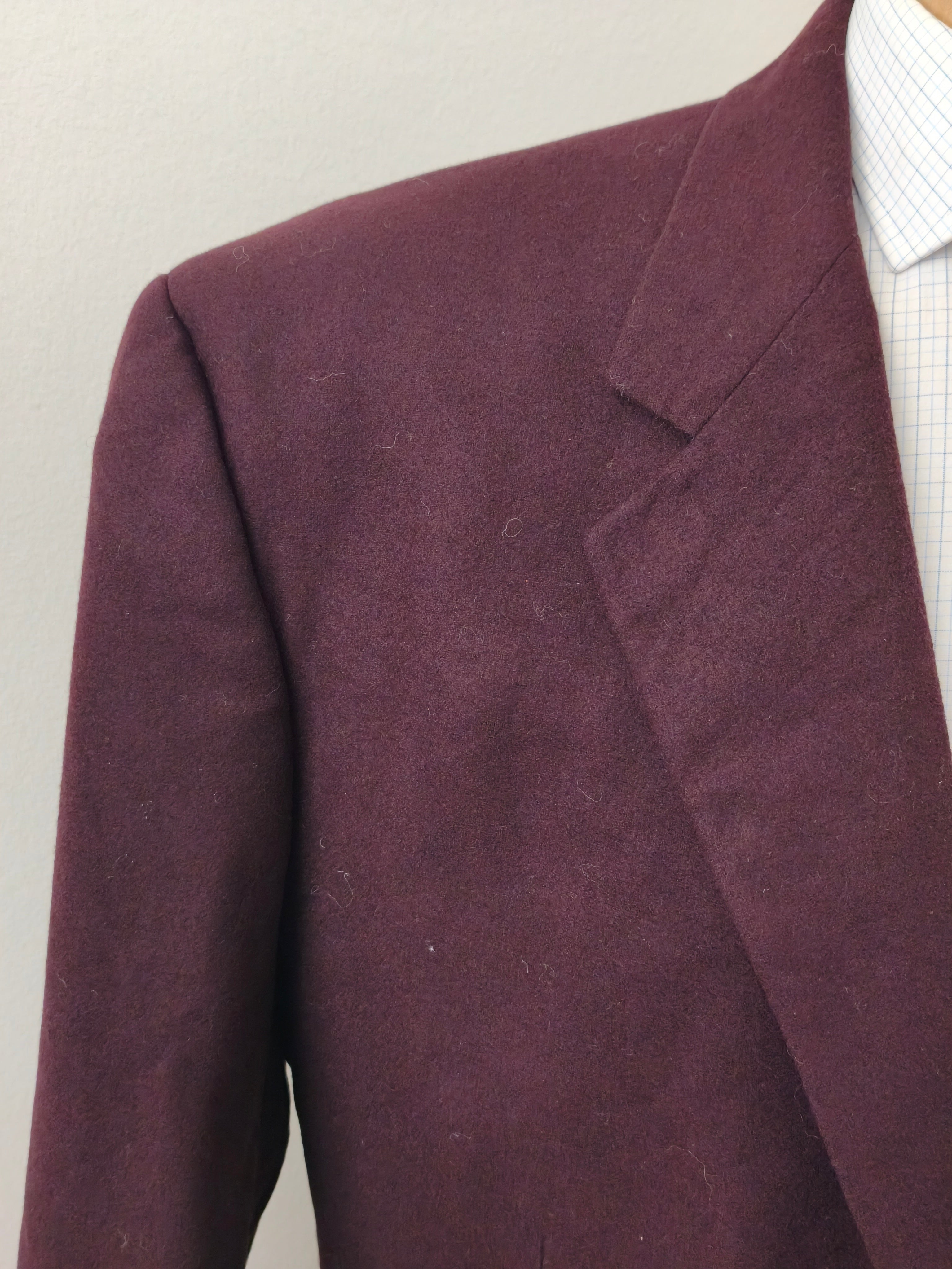 Veste CORNELIANI - 52 - 100% laine bordeaux