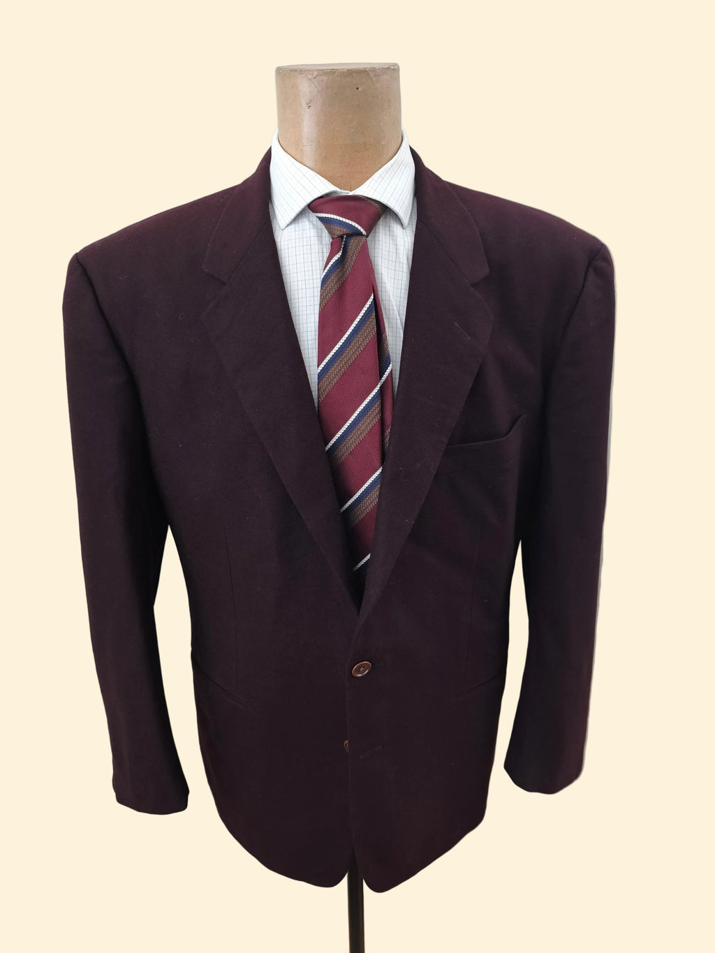 Veste CORNELIANI - 52 - 100% laine bordeaux