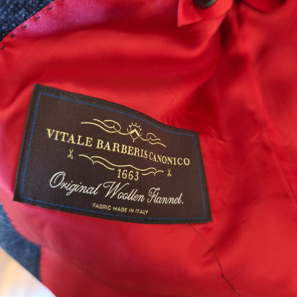 Veste Suitsupply - 100% laine flanelle Vitale Barberis Canonico - 46