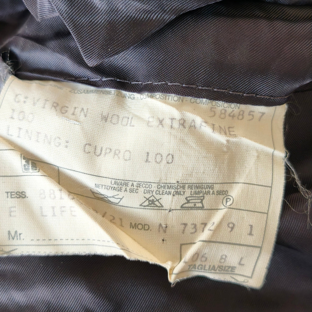 Veste croisée CORNELIANI - 54 long - 100 laine