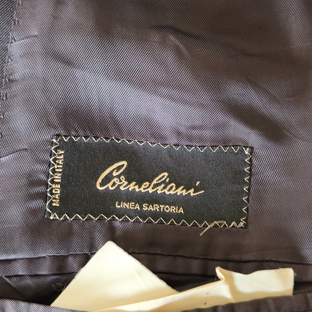 Veste croisée CORNELIANI - 54 long - 100 laine