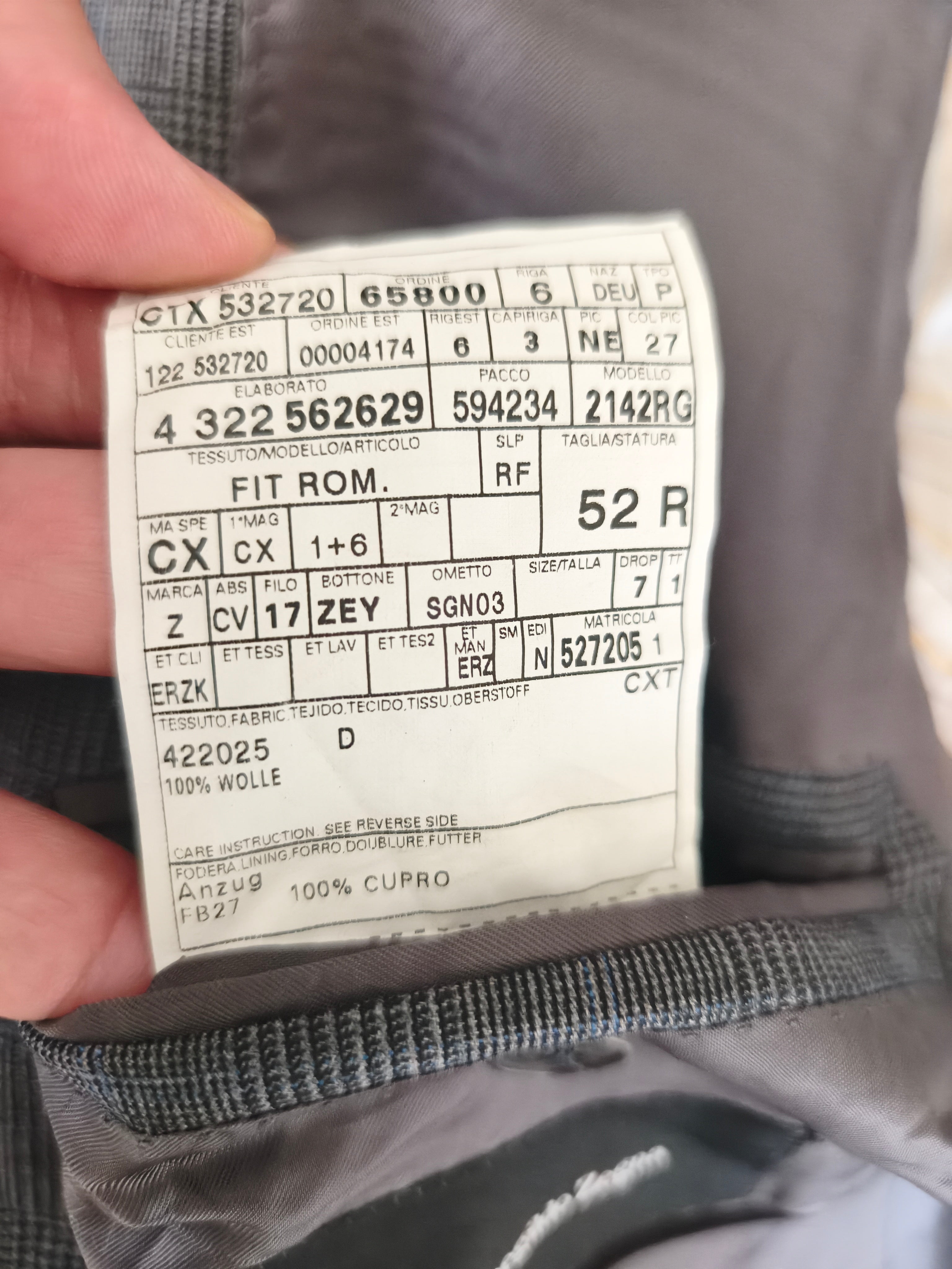 Veste sport Ermenegildo ZEGNA - 52