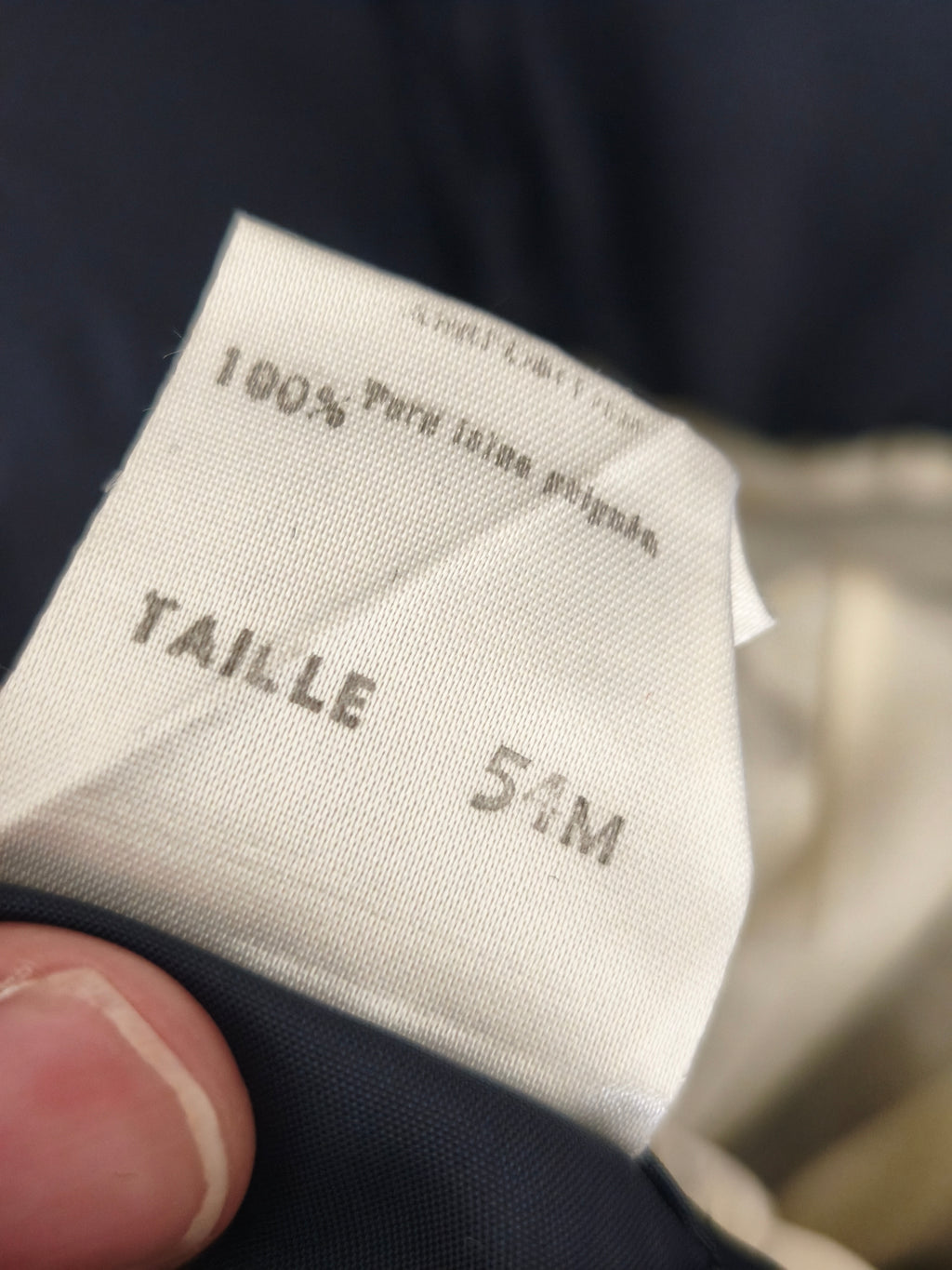 Veste 100% laine DORMEUIL - 52/54