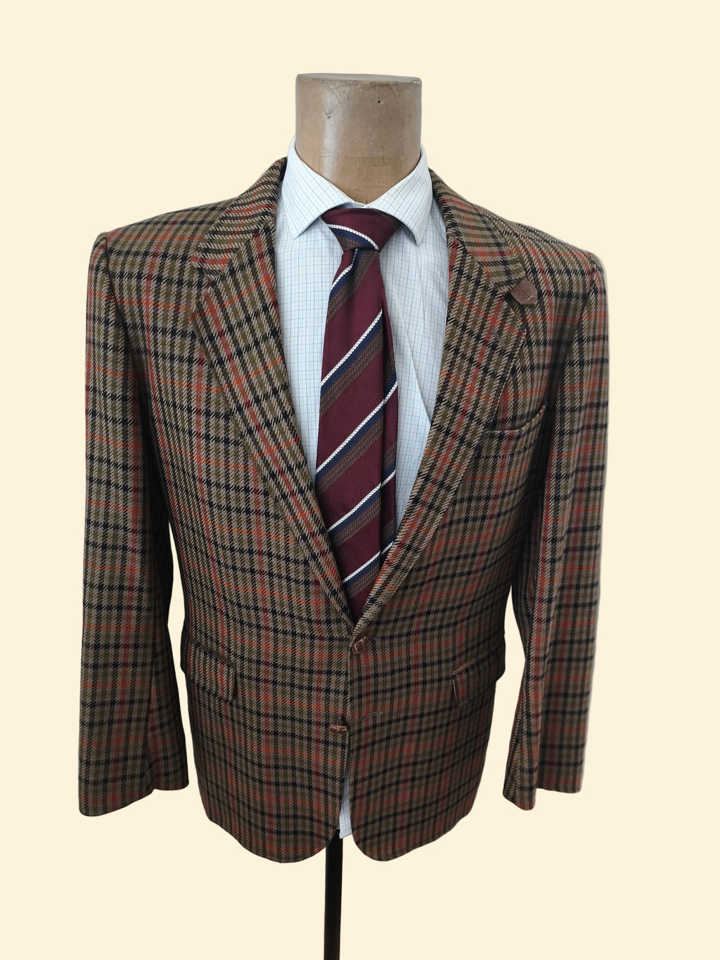 Veste sport vintage - 100% laine - 50