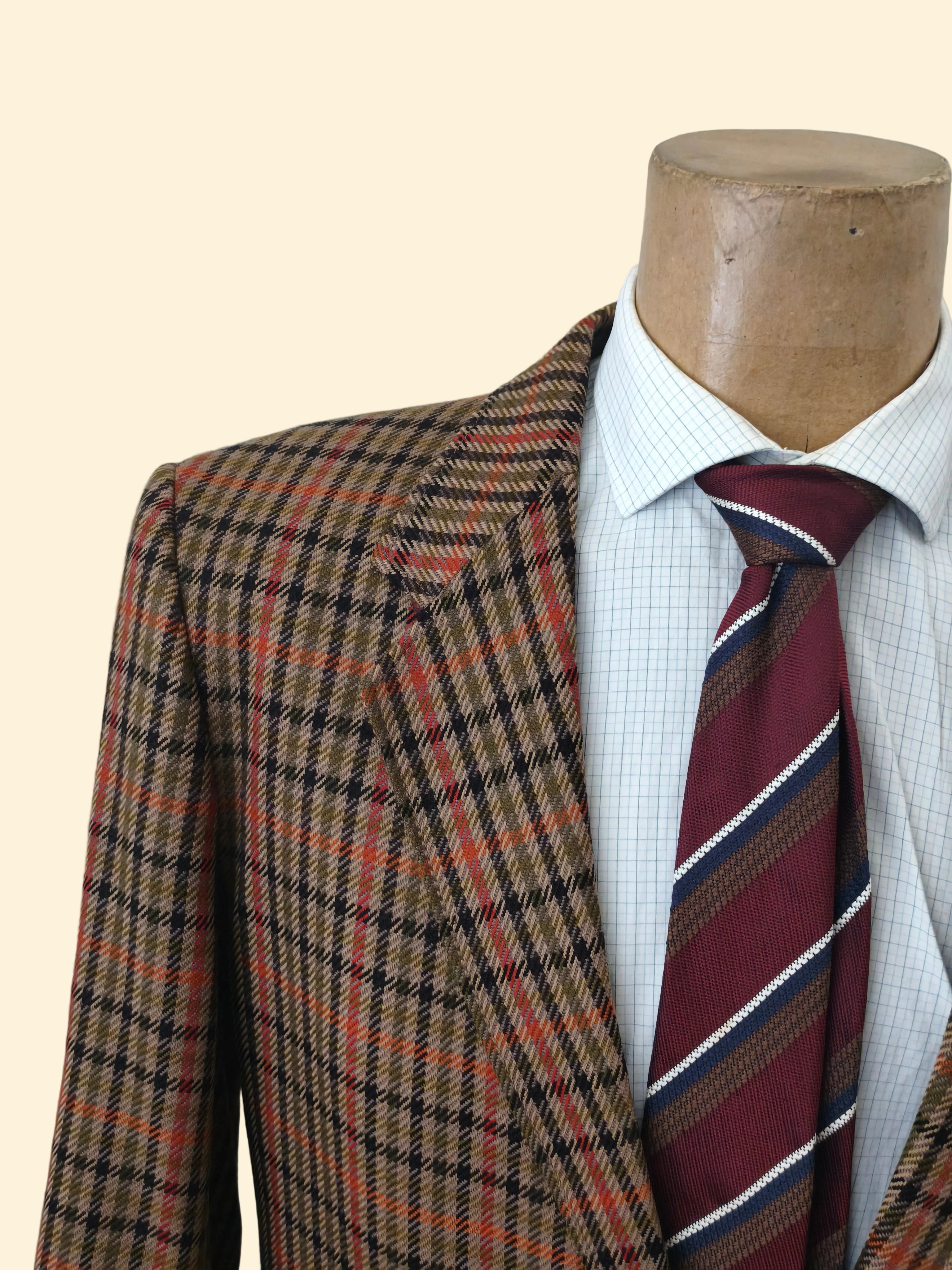 Veste sport vintage - 100% laine - 50