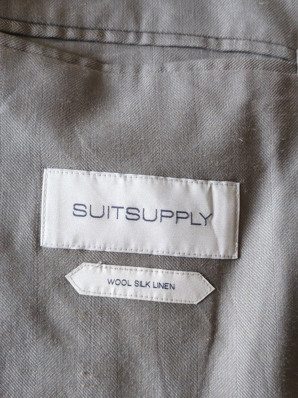 Veste Suitsupply - 50 - Laine lin et soie