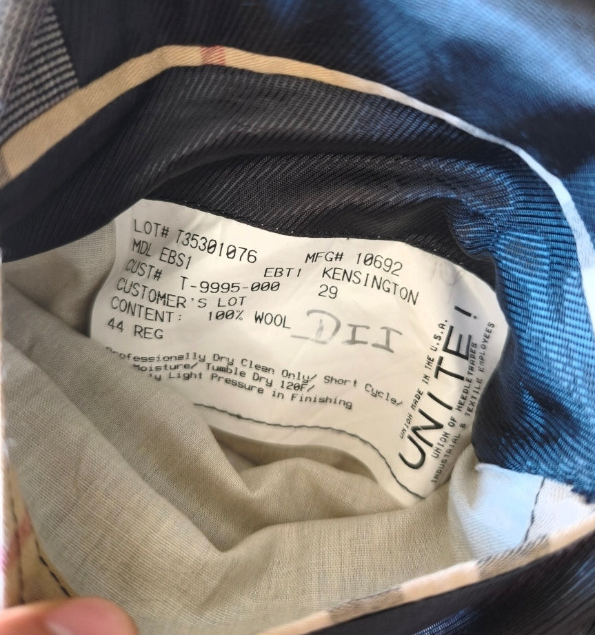 Veste sport Burberry - 54FR/44UK-US - 100% laine